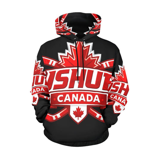 Felpa Donna JSHUB Canada Ispirata ai NationWinter 2026 – Stampa Integrale Premium