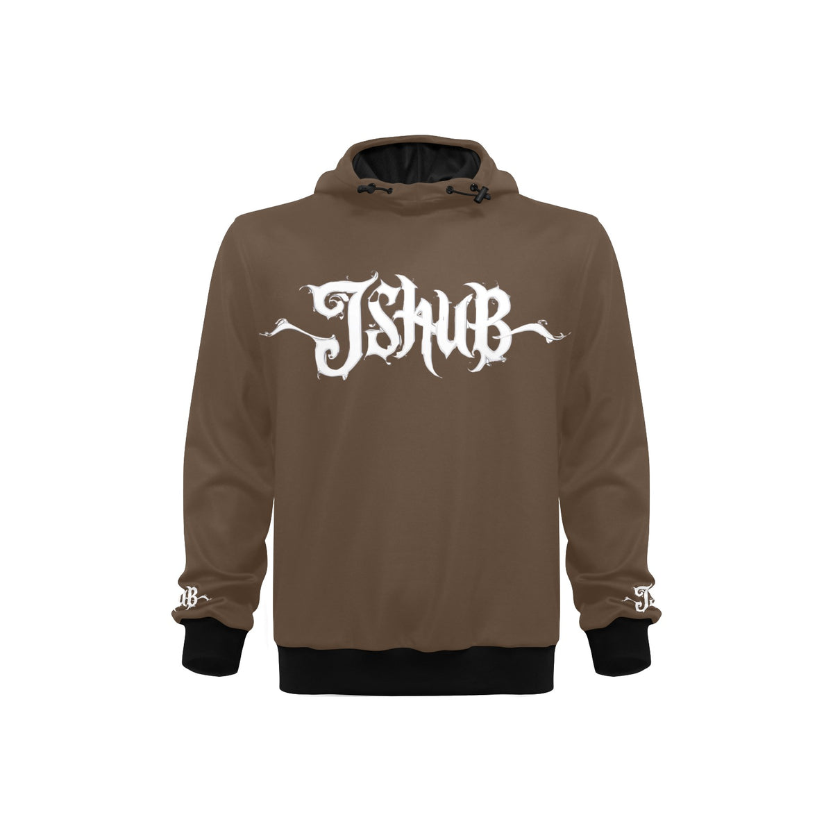 Felpa Uomo JSHUB Signature Monocolore Logo Calligrafato