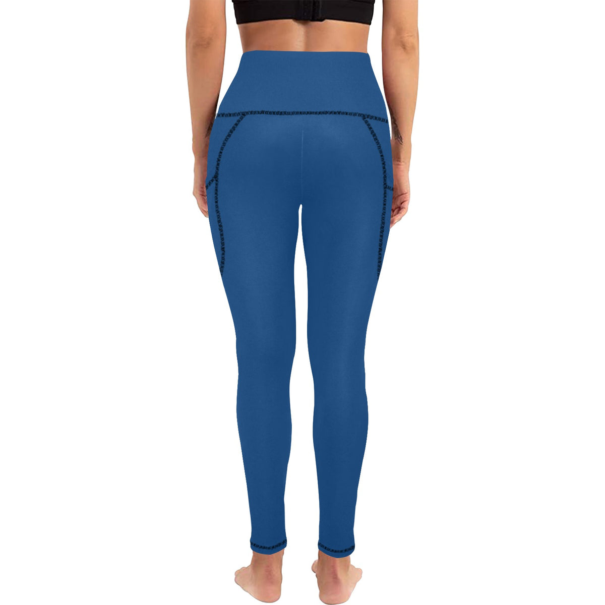Leggings Donna JSHub All-Over con Tasche – Collezione Urban Streetwear 2025
