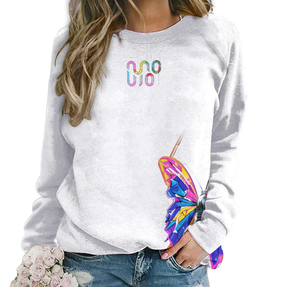 Maglione donna Wings of Noise – 7 varianti colore streetwear casual