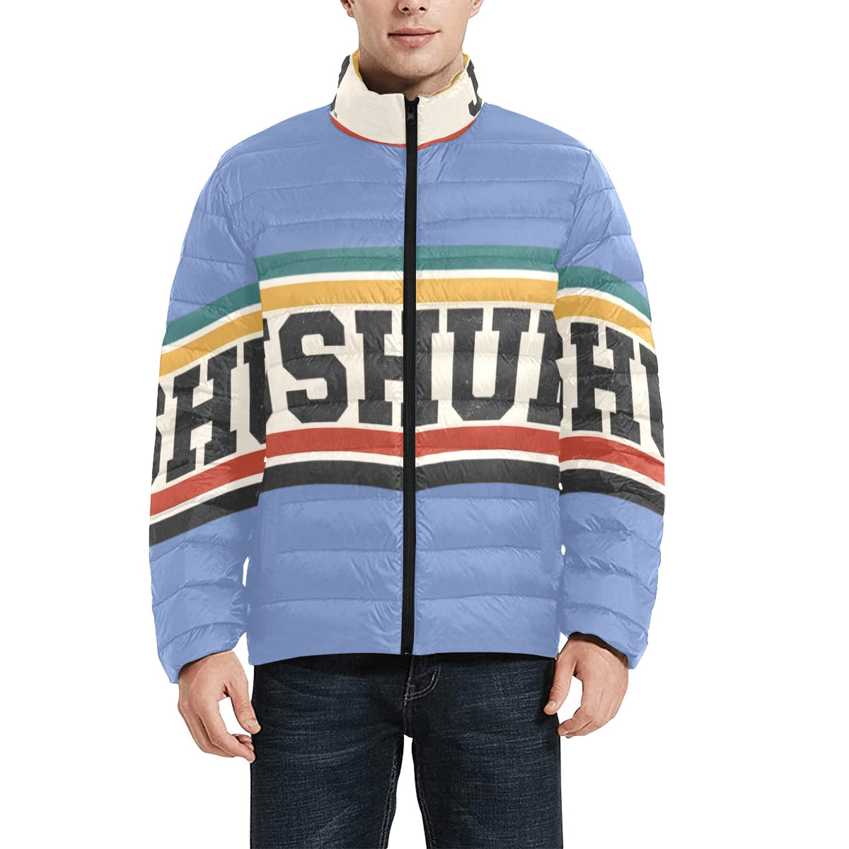 Giacca Bomber Imbottita Uomo JSHUB Sport Heritage Anni 50