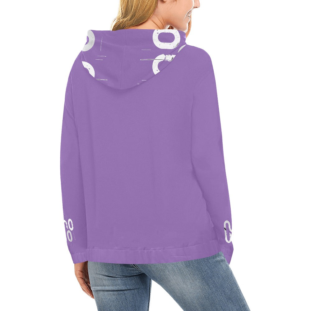 Felpa donna “Sport Pulse Hoodie” – Concrete Echoes