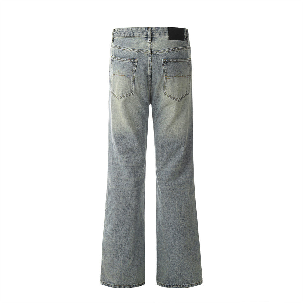 Jeans RetroVibe – Flare Lavaggio Punk