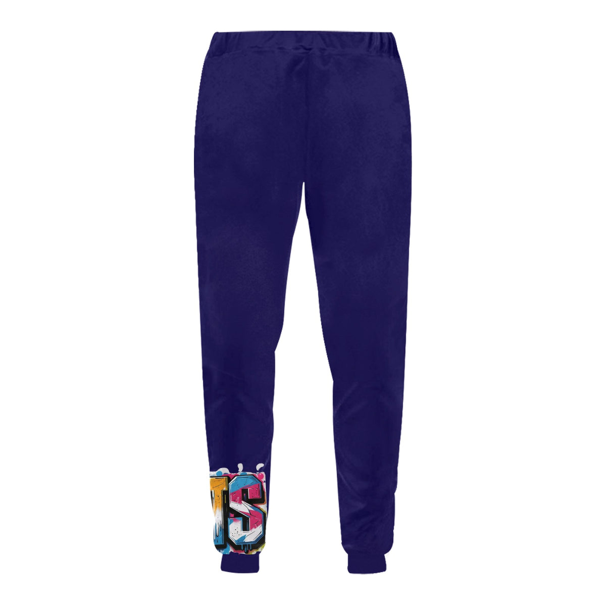 Pantaloni tuta baggy murales