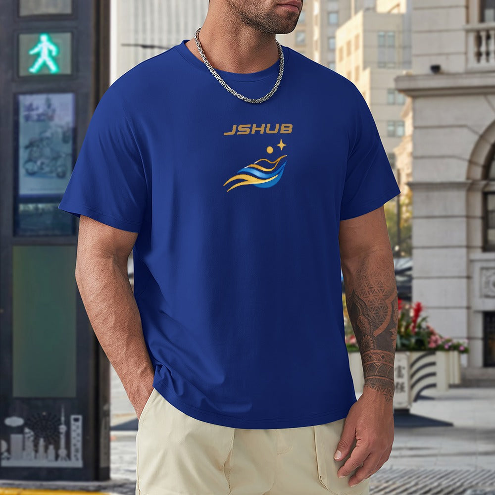 T-Shirt Uomo JSHUB Solar Motion Ocean Blue – Collezione Sunwave