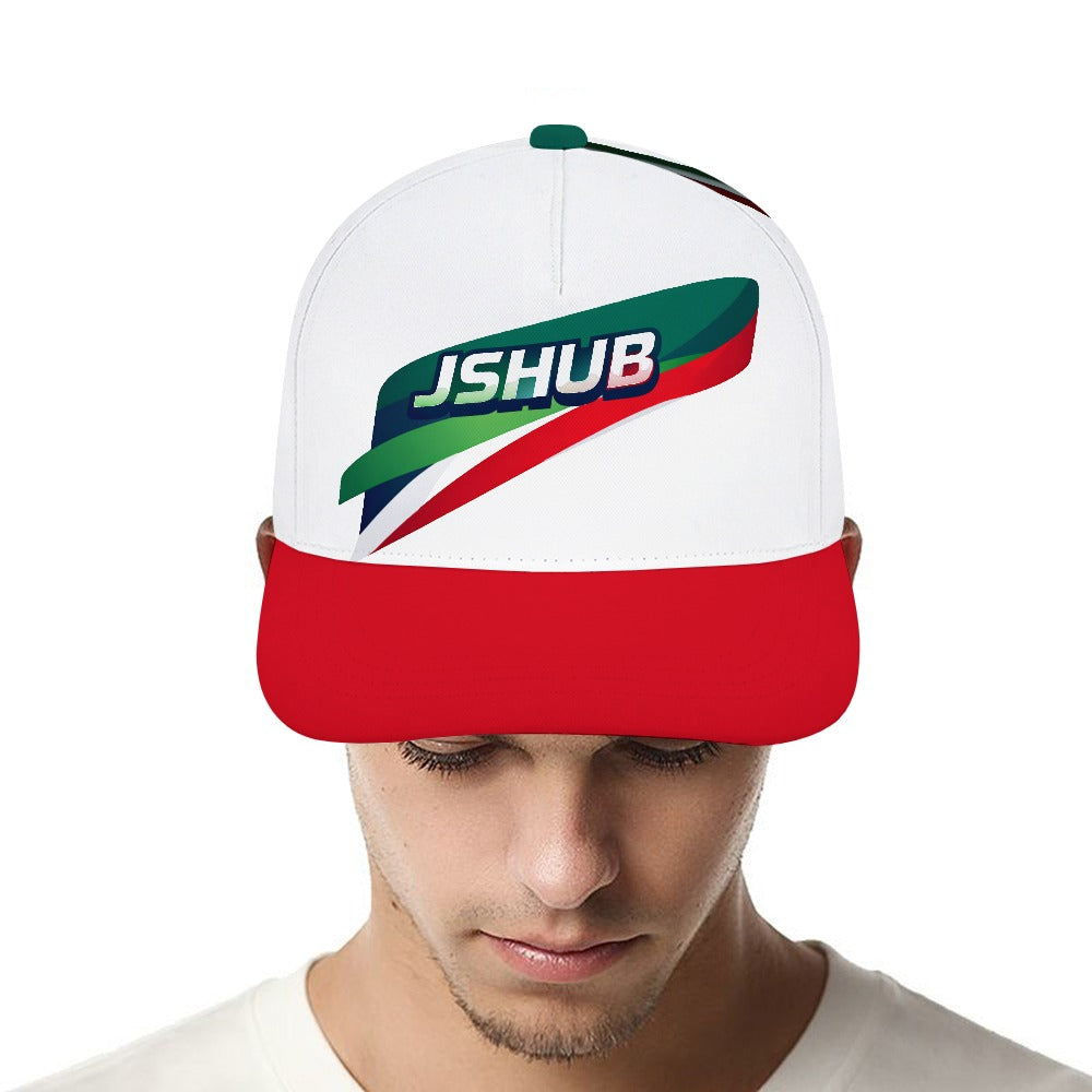 Cappello Baseball Italy Bianco JSHUB Inserti Tricolore Winter Nation 2026 Streetwear