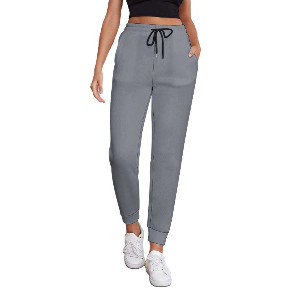 Pantalone donna JSHUB monocolore anni 50 stile essenziale