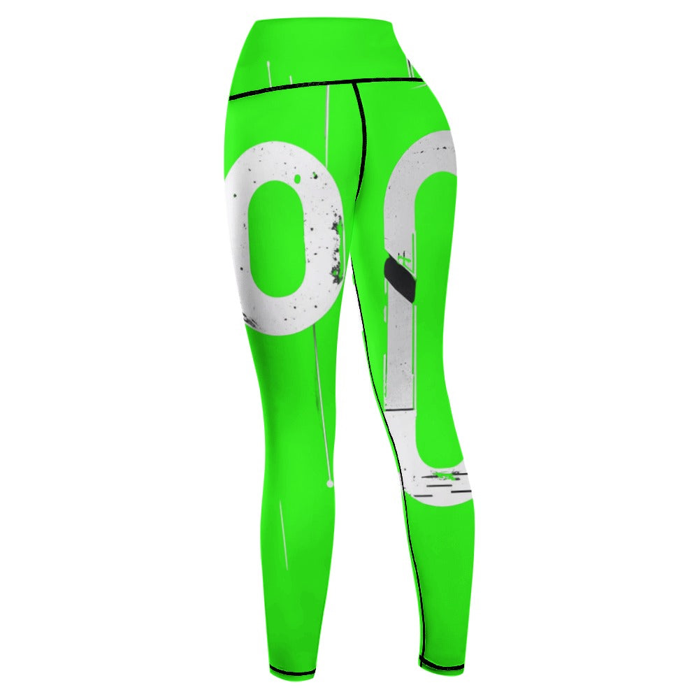Pantaloni yoga donna “Concrete Flow Leggings” – Concrete Echoes