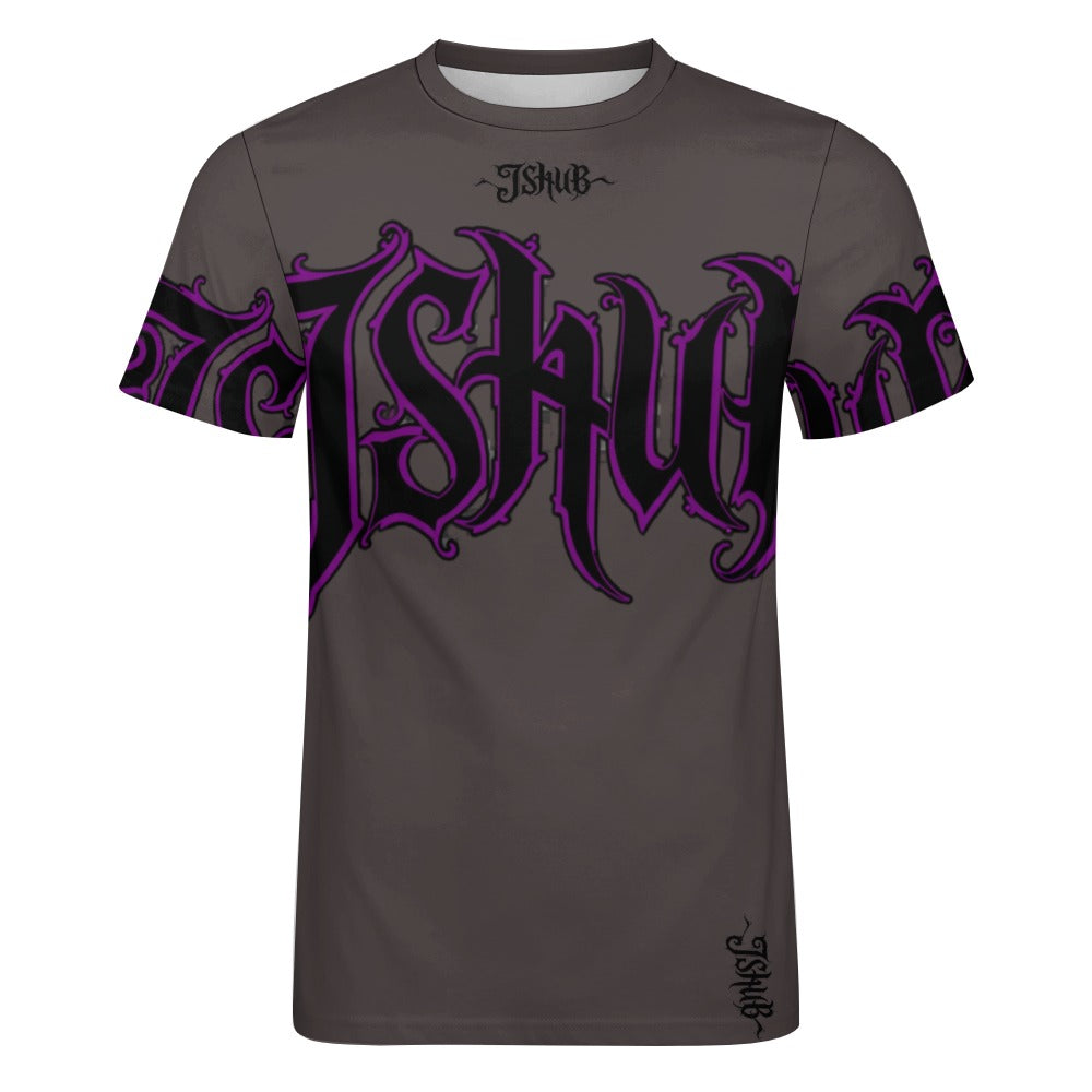 T-Shirt Uomo JSHUB Signature Gothic – Logo Oversize Streetwear Premium