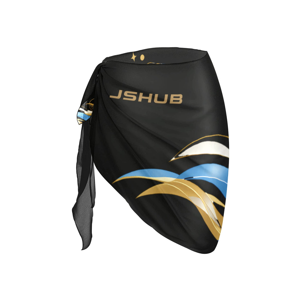 Fascia Pareo Mare Donna JSHUB in Chiffon Leggero | Copricostume Sarong da Spiaggia