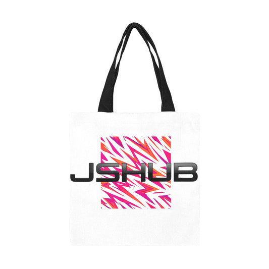 Shopper Flame Pulse JSHUB – Borsa Shopping in Tessuto con Stampa Artistica