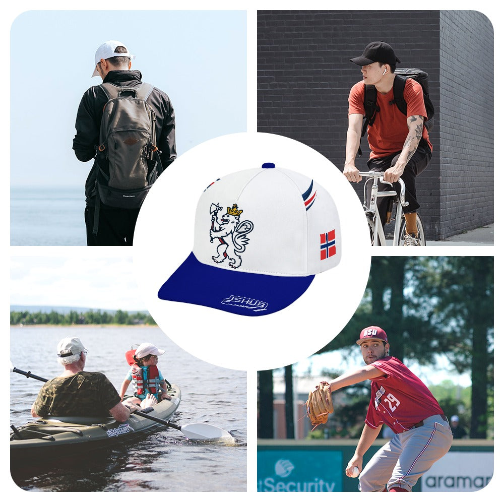 Cap Norway Bianco Bandiera JSHUB Winter Nation 2026
