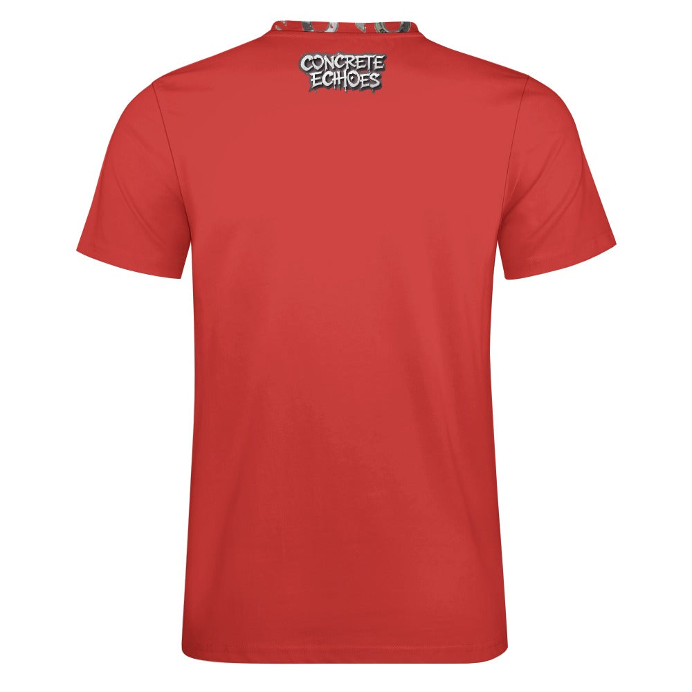 T-shirt Uomo “Concrete Echoes – Lava Drop”