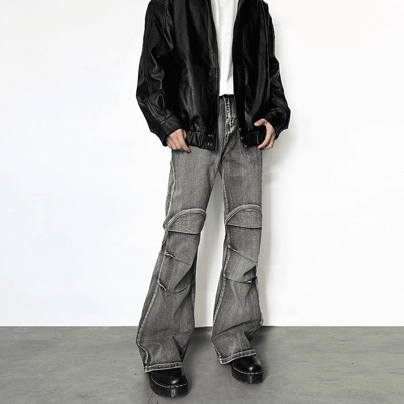 Jeans Vintage Washed Grey Jshub Uomo