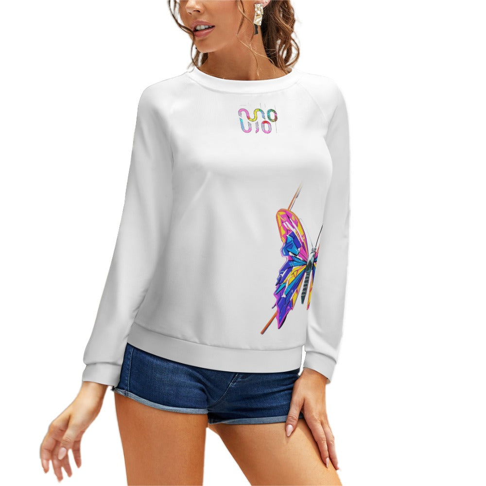 Maglione donna Wings of Noise – 7 varianti colore streetwear casual