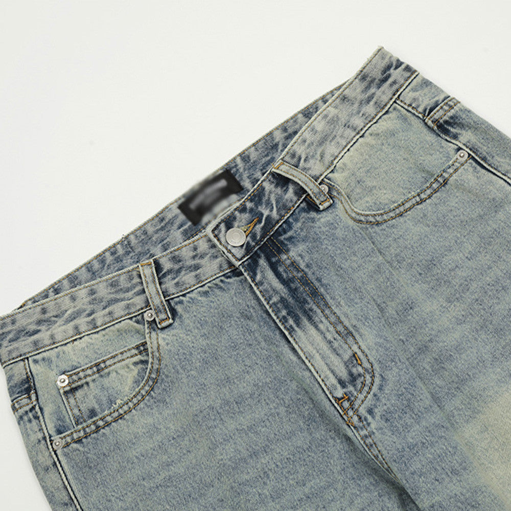 Jeans RetroVibe – Flare Lavaggio Punk