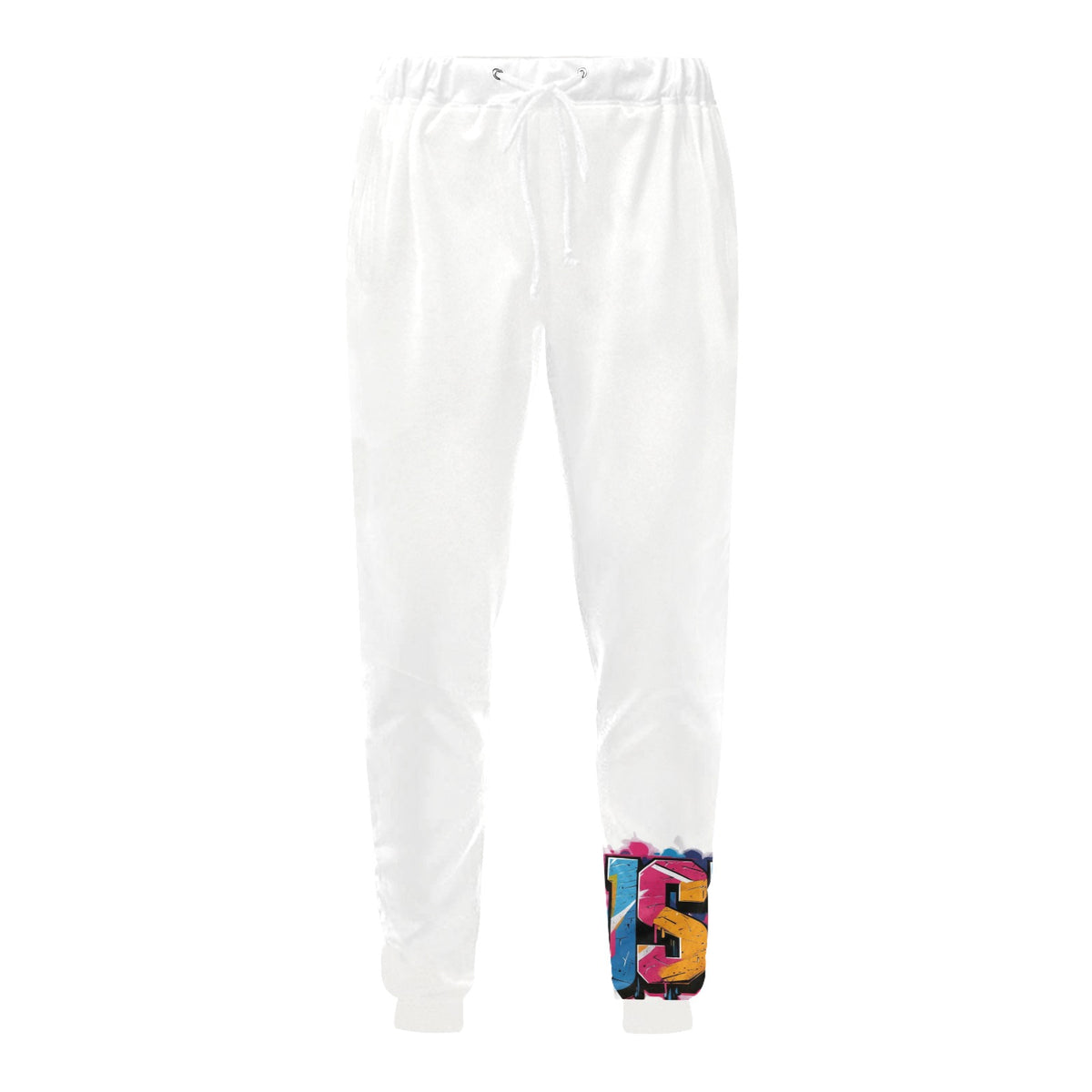 Pantaloni tuta baggy murales
