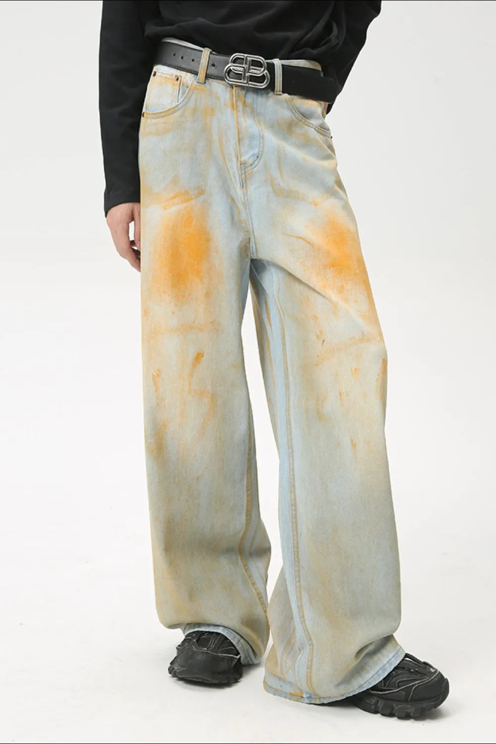 Jeans Waste Soil Gamba Larga