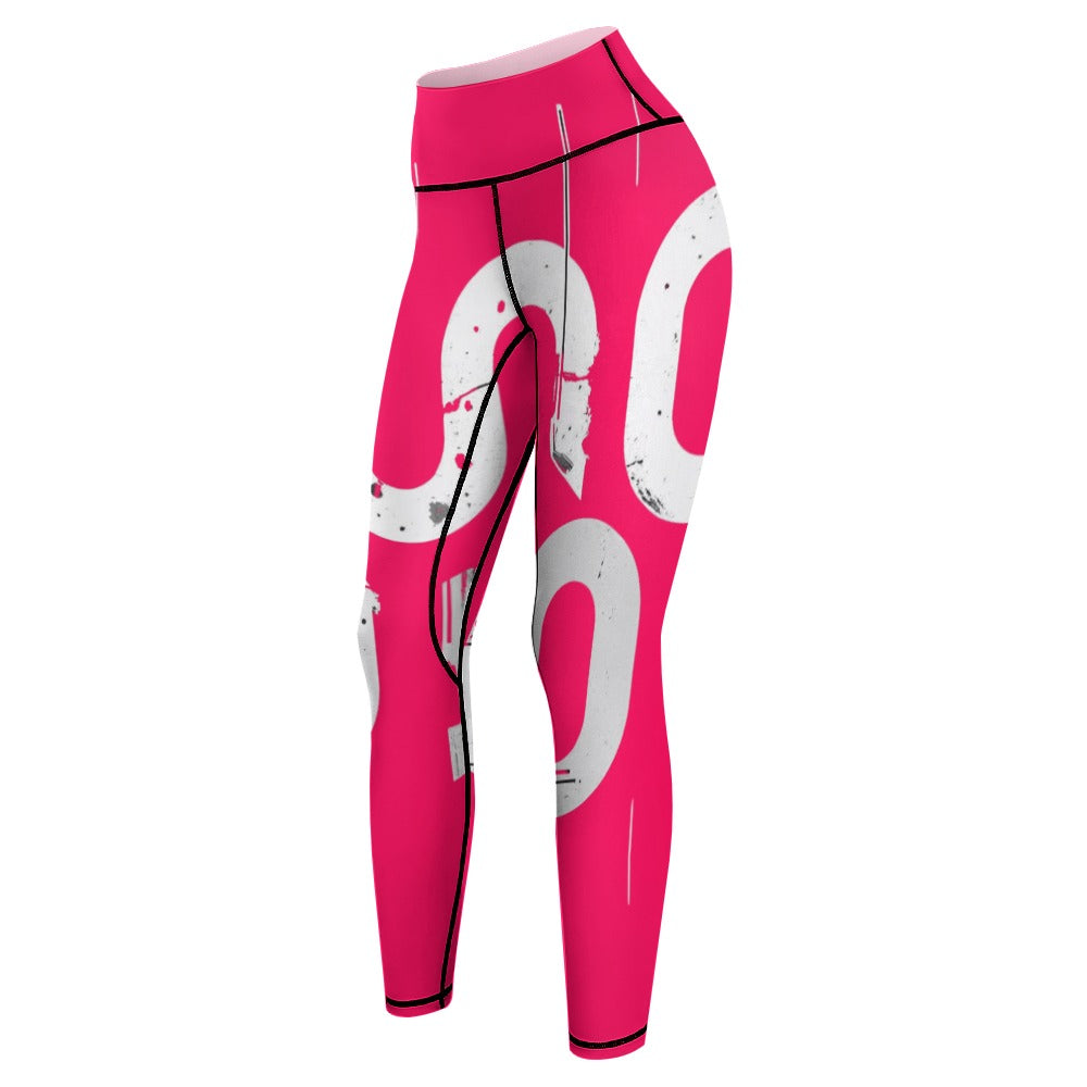 Pantaloni yoga donna “Concrete Flow Leggings” – Concrete Echoes