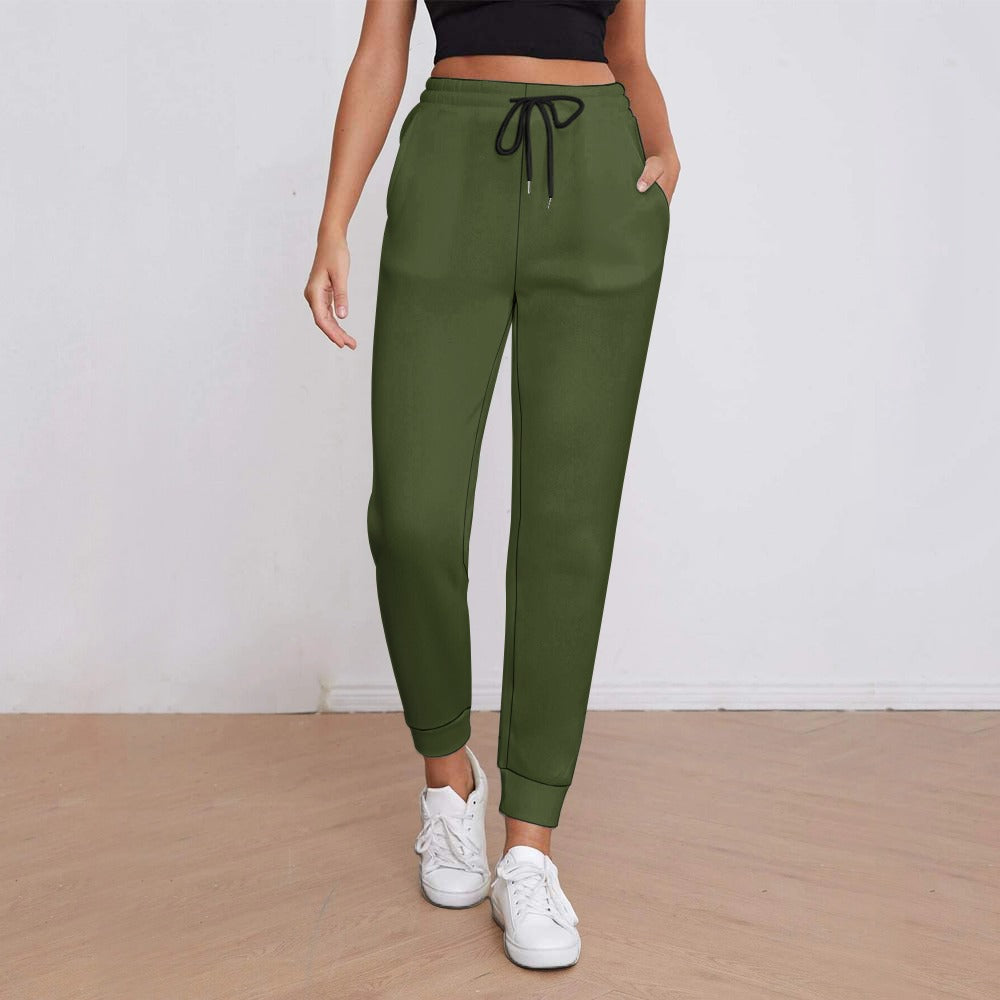 Pantalone donna JSHUB monocolore anni 50 stile essenziale
