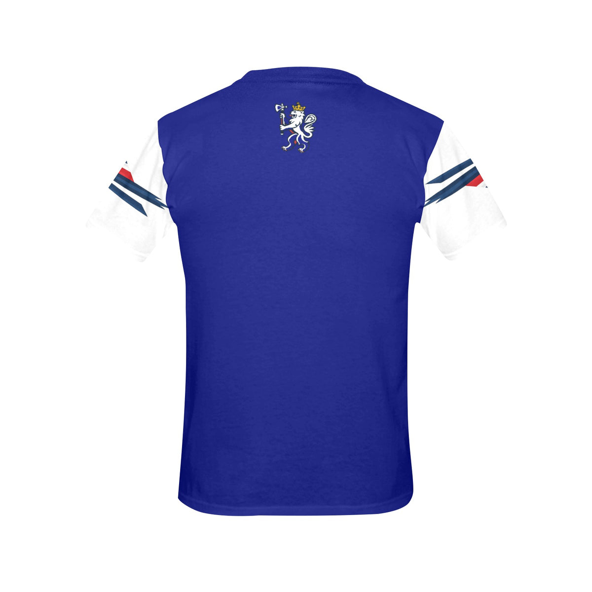 T-Shirt Donna Norway Tech Nordico Blu Winter Nation 2026 JSHUB Leone Oversize