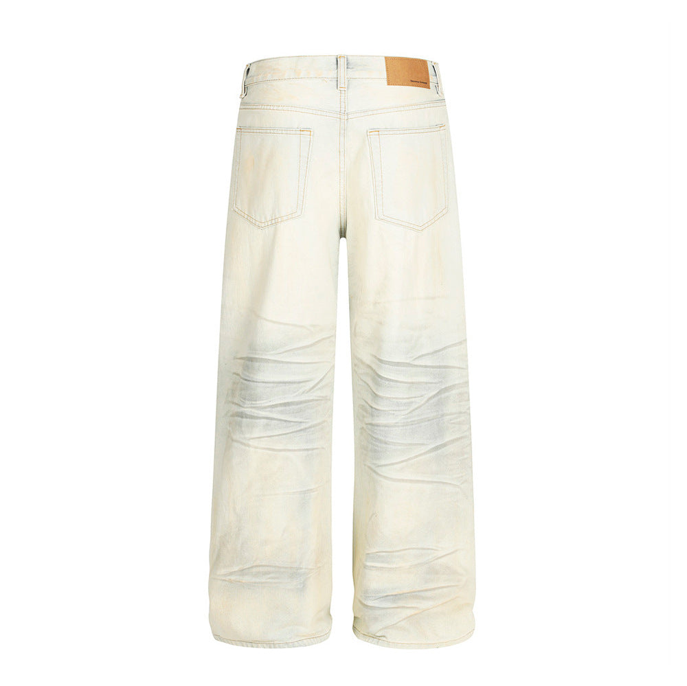 DustReign – Jeans Larghi Distressed