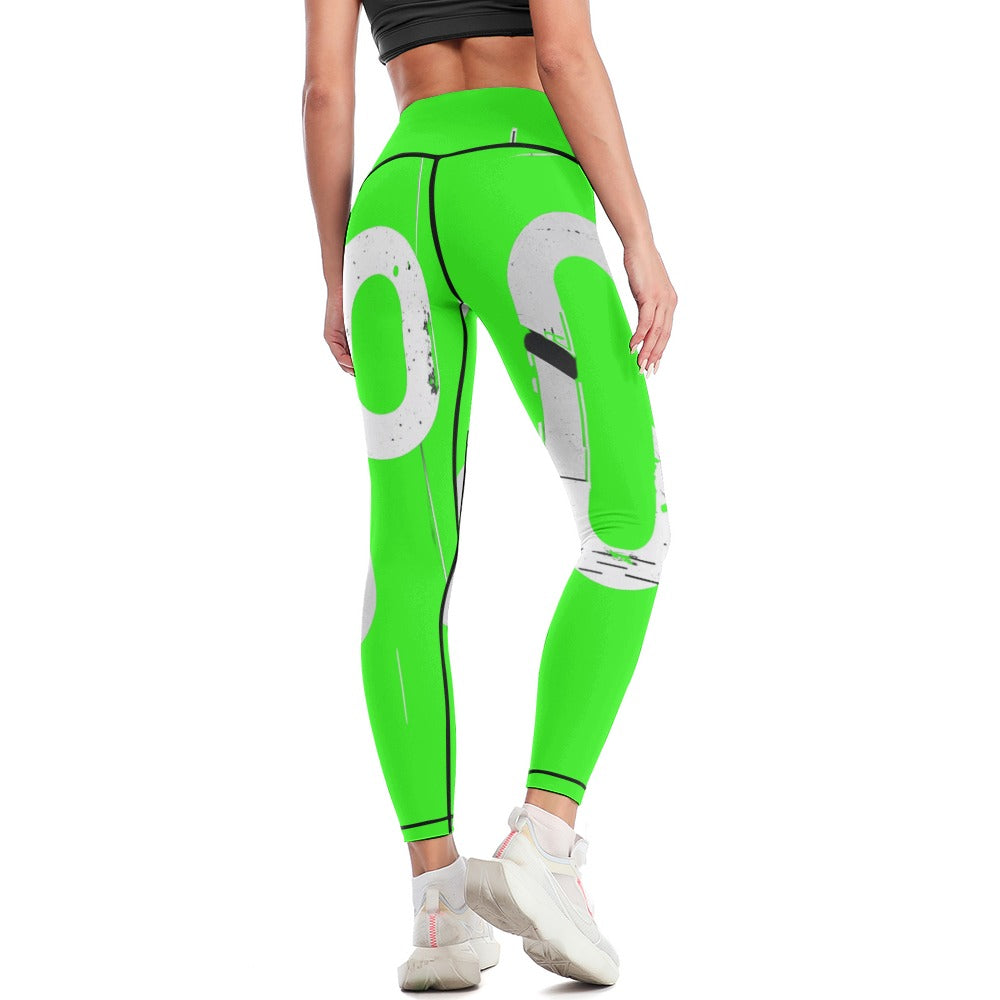 Pantaloni yoga donna “Concrete Flow Leggings” – Concrete Echoes