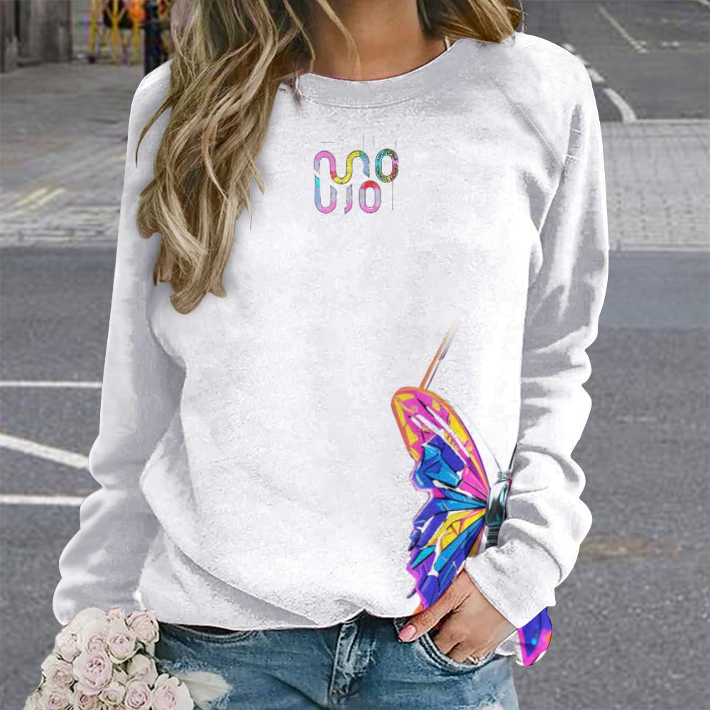Maglione donna Wings of Noise – 7 varianti colore streetwear casual