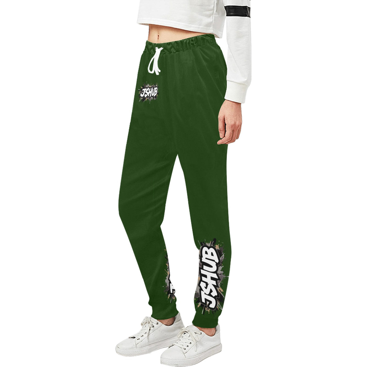 Pantaloni della Tuta Casual Unisex JSHub – Comfort e Stile con Stampa All-Over