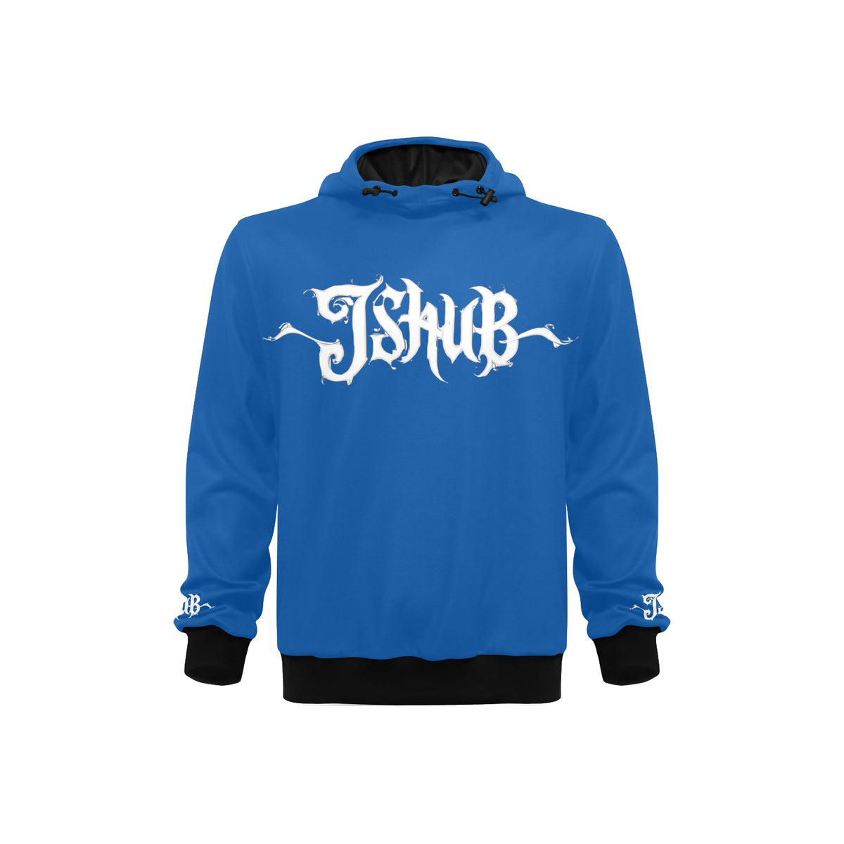 Felpa Uomo JSHUB Signature Monocolore Logo Calligrafato