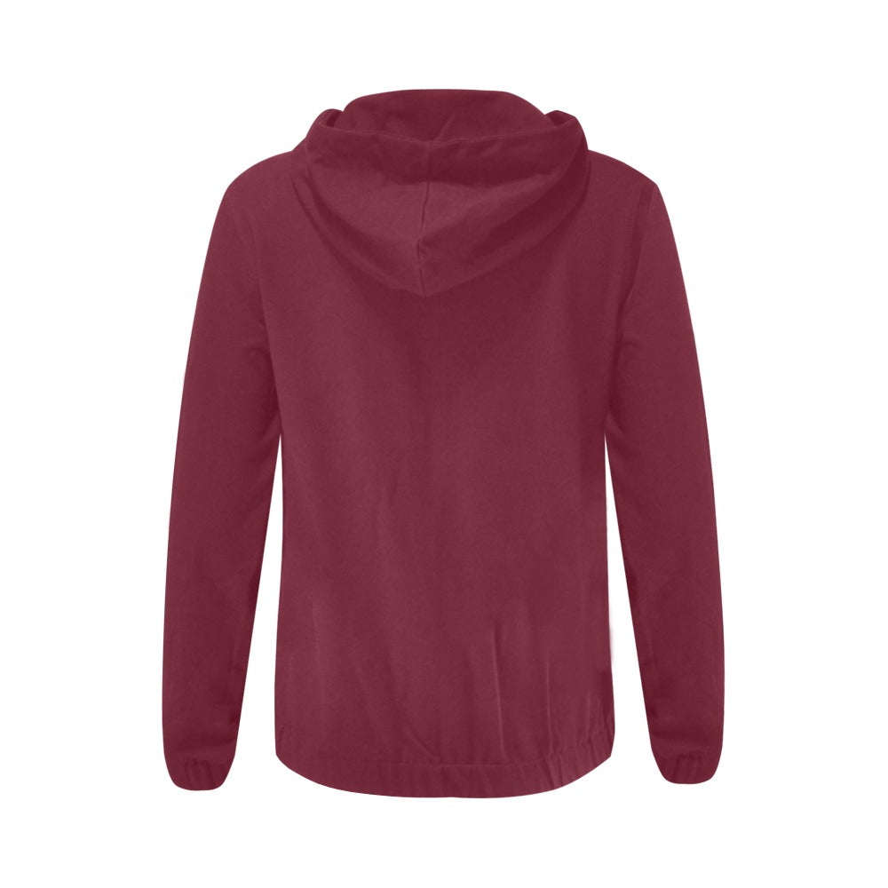 Felpa donna JSHUB anni 50 con zip stile vintage sportivo