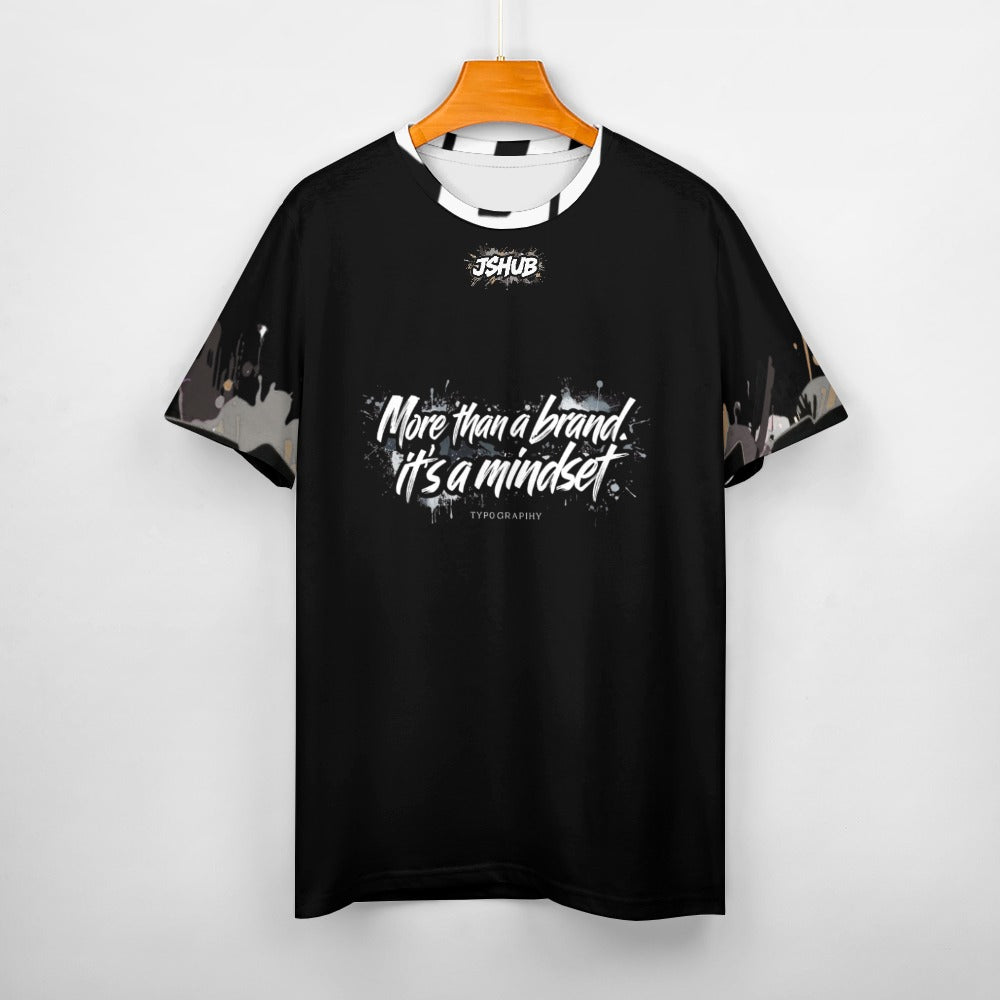T Shirt JSHUB MINDSET_01 Nera More Than a Brand Its a Mindset