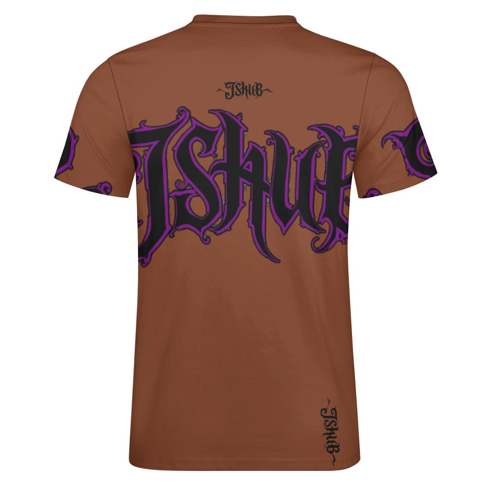 T-Shirt Uomo JSHUB Signature Gothic – Logo Oversize Streetwear Premium