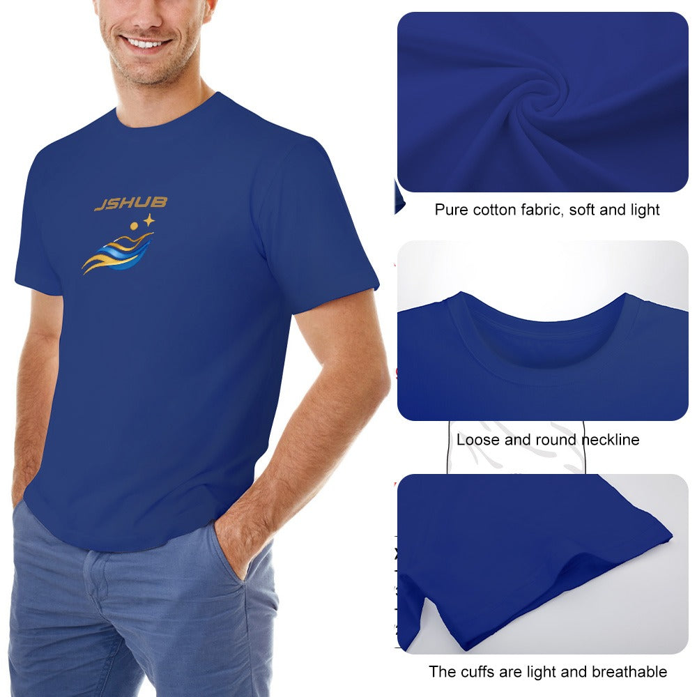 T-Shirt Uomo JSHUB Solar Motion Ocean Blue – Collezione Sunwave