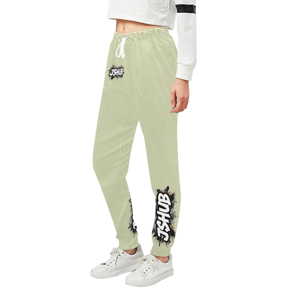 Pantaloni della Tuta Casual Unisex JSHub – Comfort e Stile con Stampa All-Over