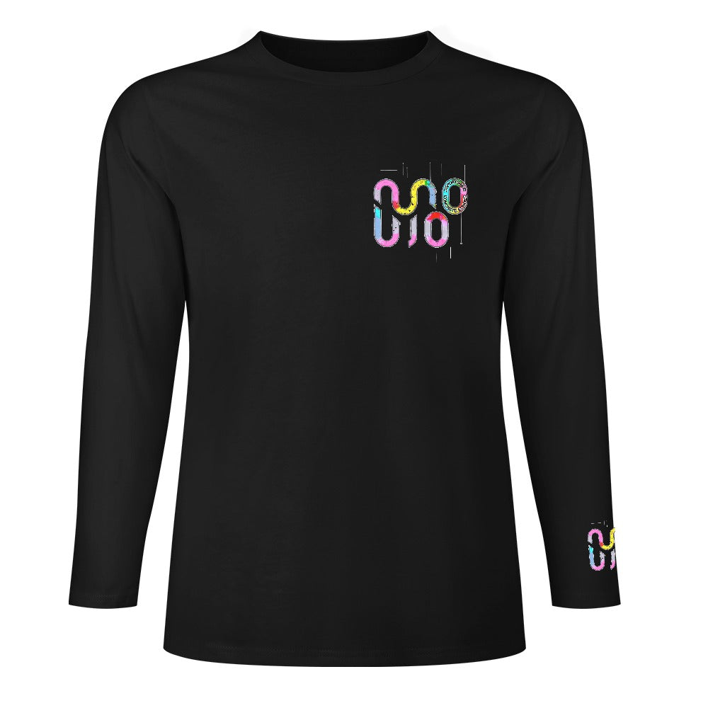 T-Shirt Uomo Manica Lunga Concrete Echoes – Core Drop
