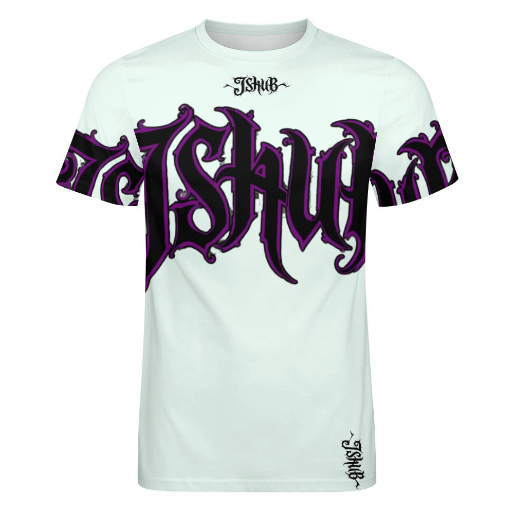 T-Shirt Uomo JSHUB Signature Gothic – Logo Oversize Streetwear Premium