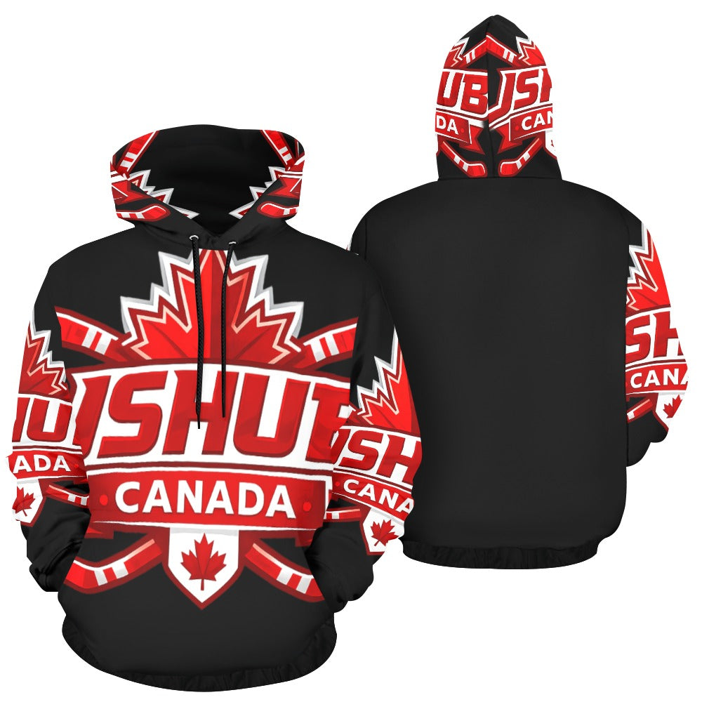 Felpa Donna JSHUB Canada Ispirata ai NationWinter 2026 – Stampa Integrale Premium