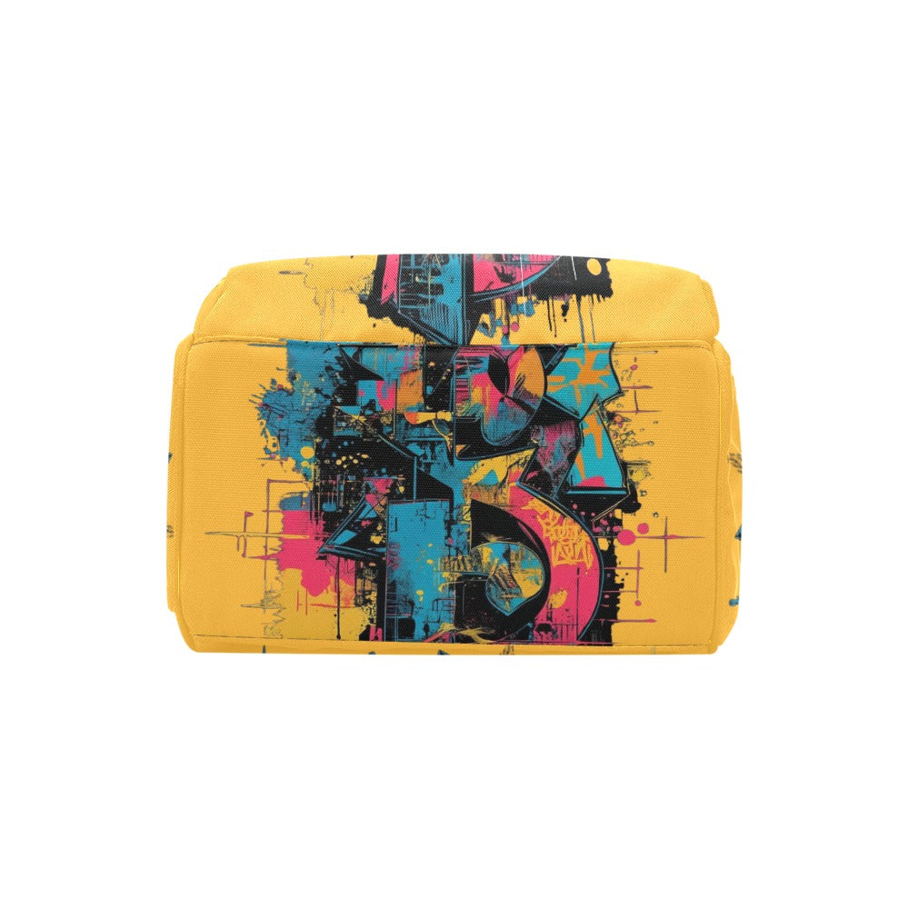 Zaino Multifunzione “Visual Riot” – Concrete Eschoes Collection