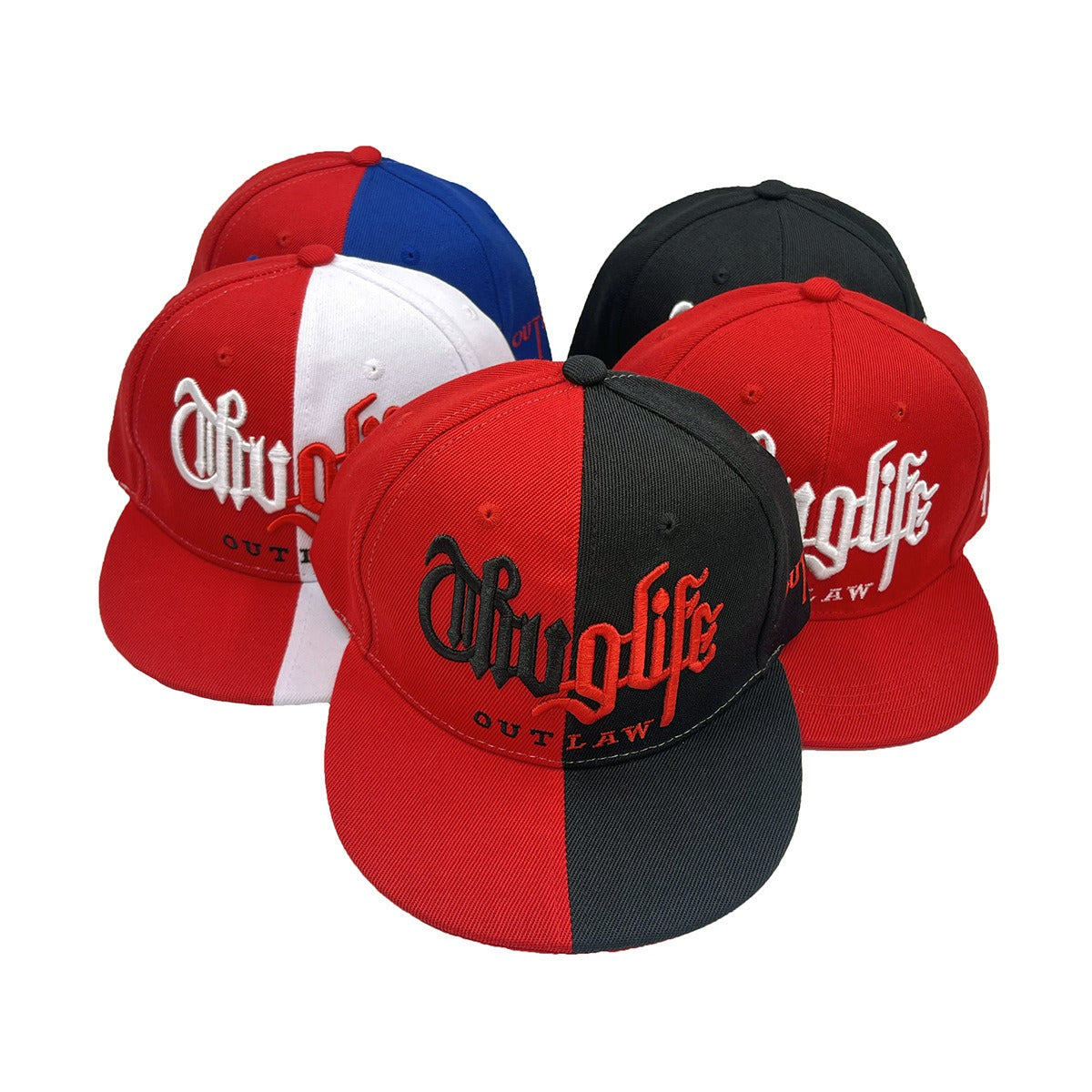 Cappello Street Dual Tone – Snapback Ricamato Bicolor