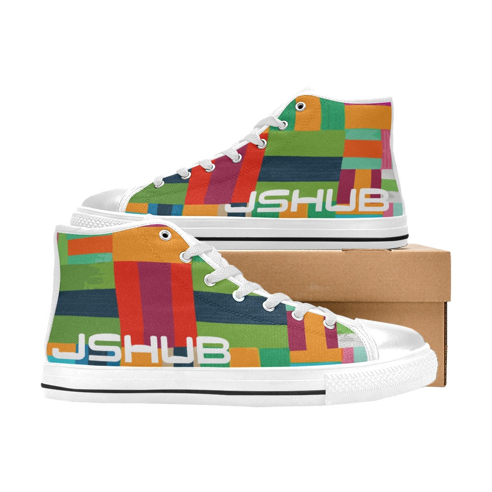 Scarpe Uomo JSHUB Mosaic Blocks Aquila High Top Canvas