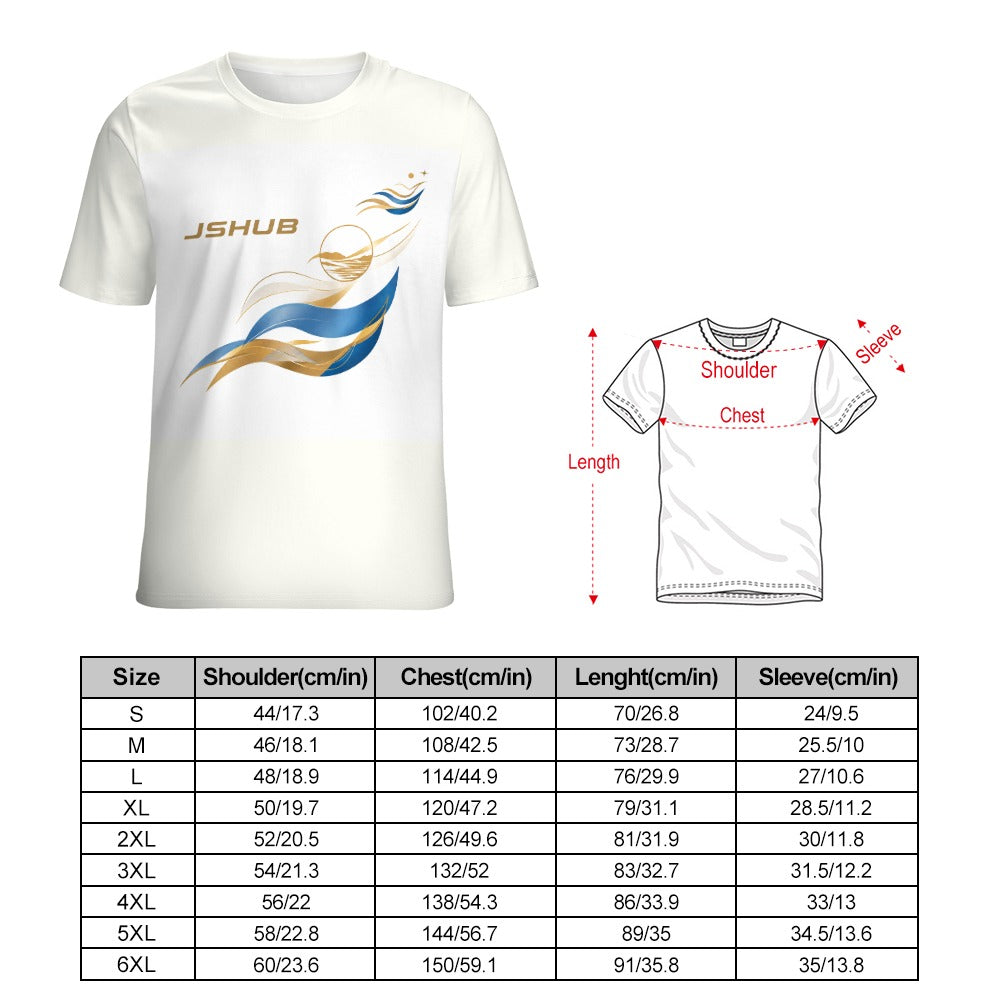 T-shirt Unisex Sunwave – Collezione Solar Motion | JSHUB