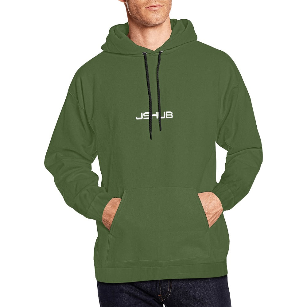 Felpa Uomo JSHUB Urban Grid SS26 Hoodie Streetwear Minimal