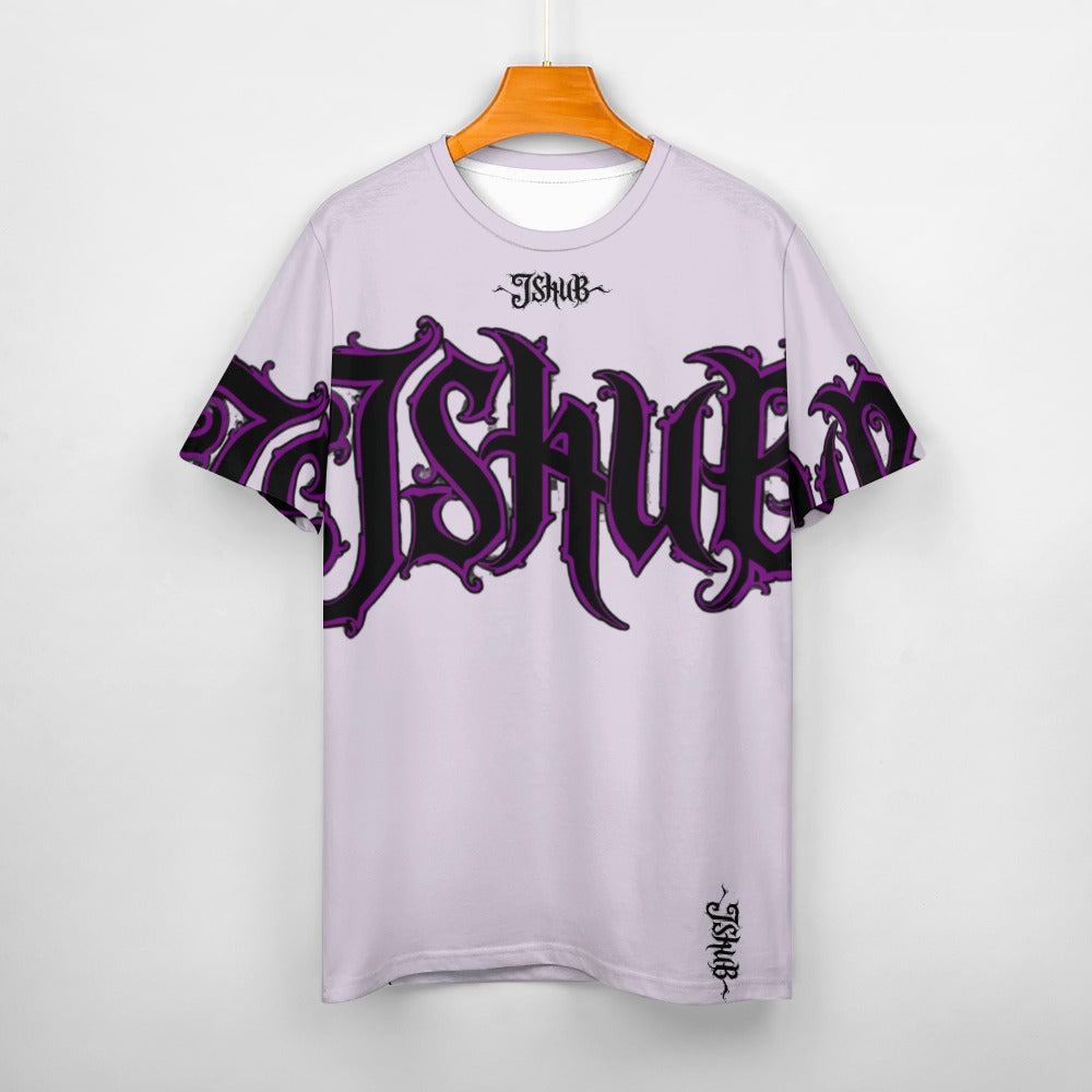 T-Shirt Uomo JSHUB Signature Gothic – Logo Oversize Streetwear Premium