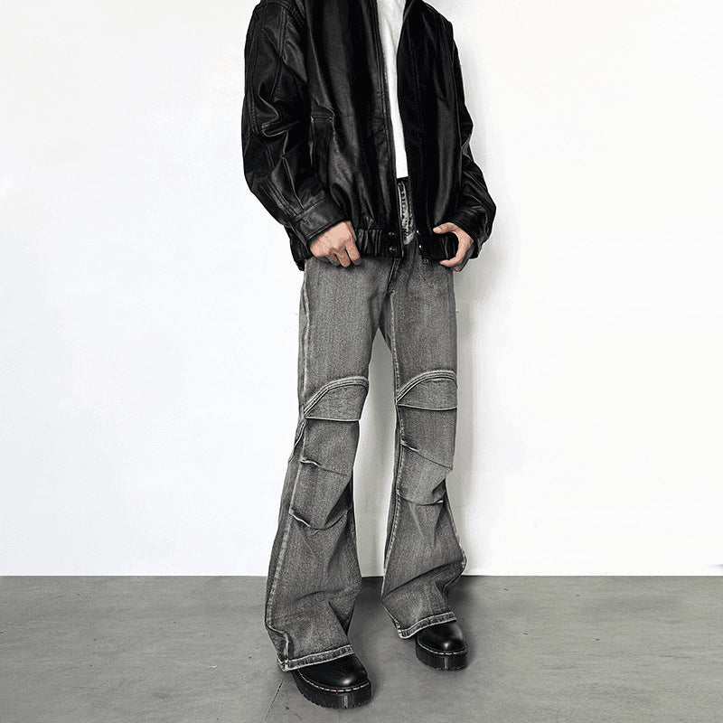 Jeans Vintage Washed Grey Jshub Uomo