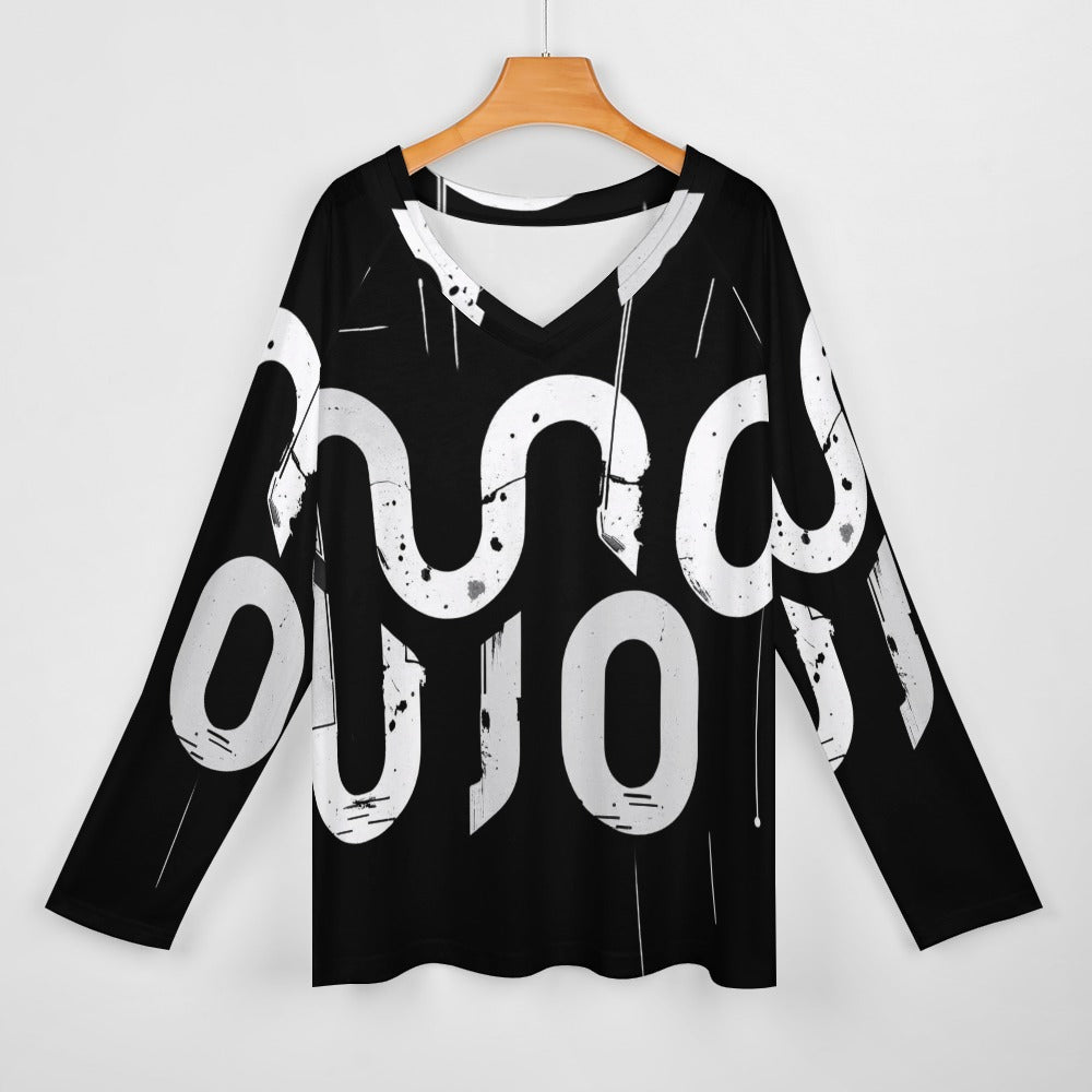T-shirt donna “Urban V Long Tee” – Concrete Echoes