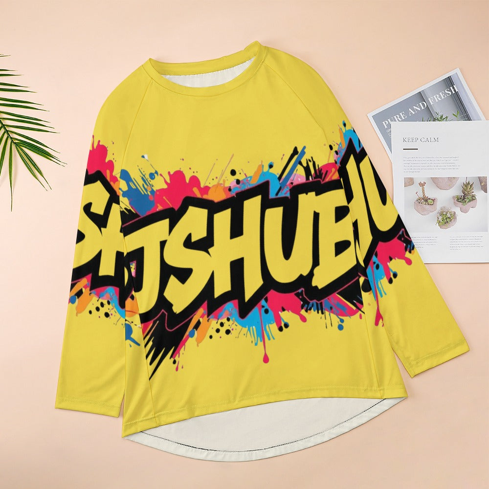 Maglia Unisex JSHub Maniche Raglan – Stile Casual con Contrasti