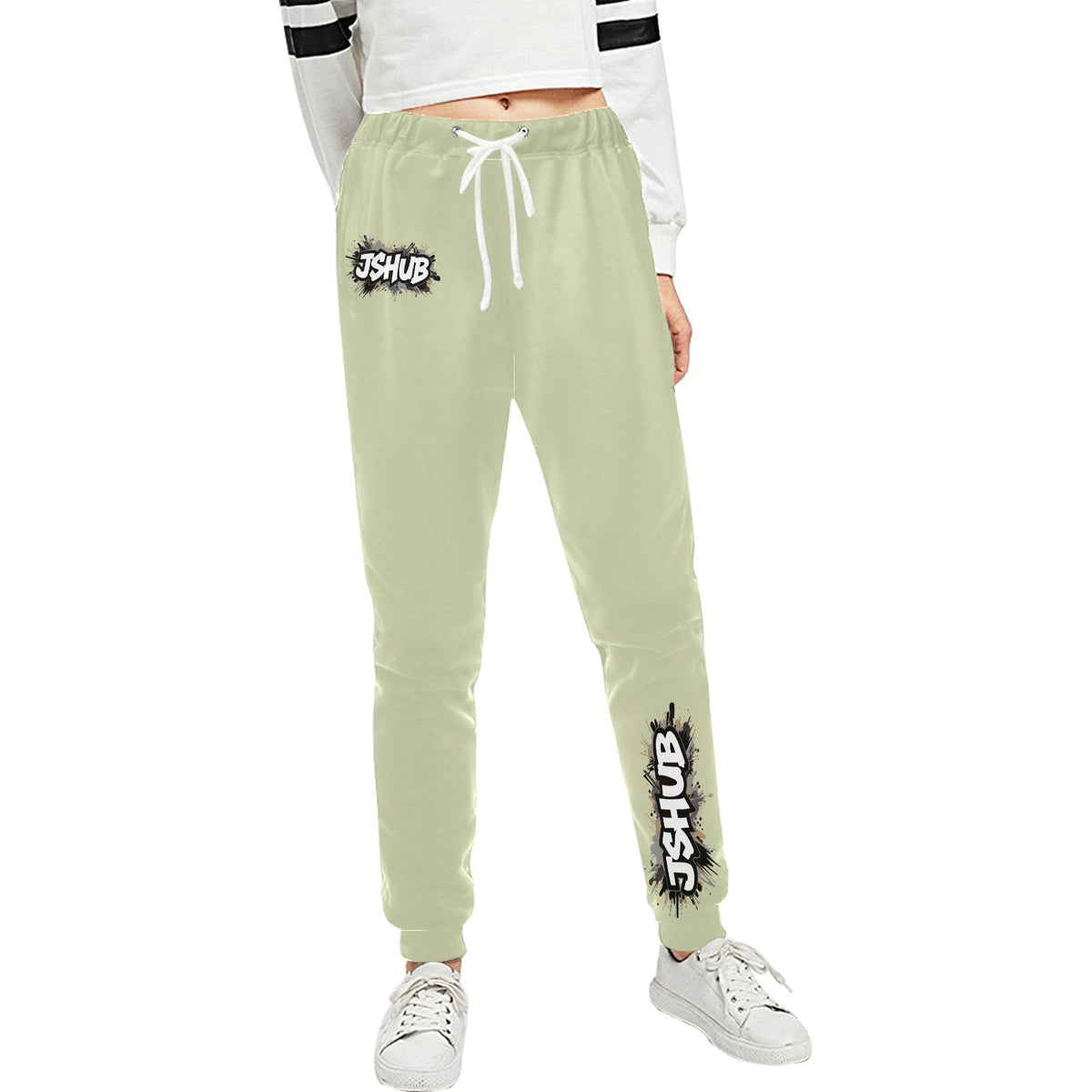 Pantaloni della Tuta Casual Unisex JSHub – Comfort e Stile con Stampa All-Over