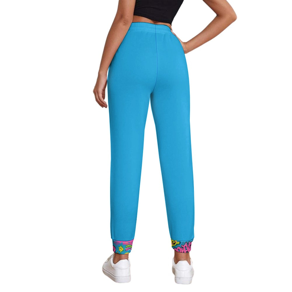 Pantalone Donna VIBER CITY – Jogger Azzurro