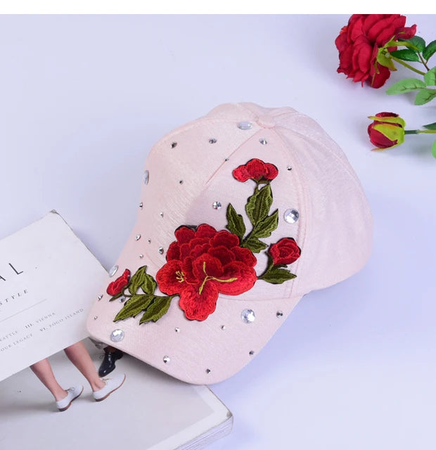 Cappello Baseball Moda Rosa Streetwear
